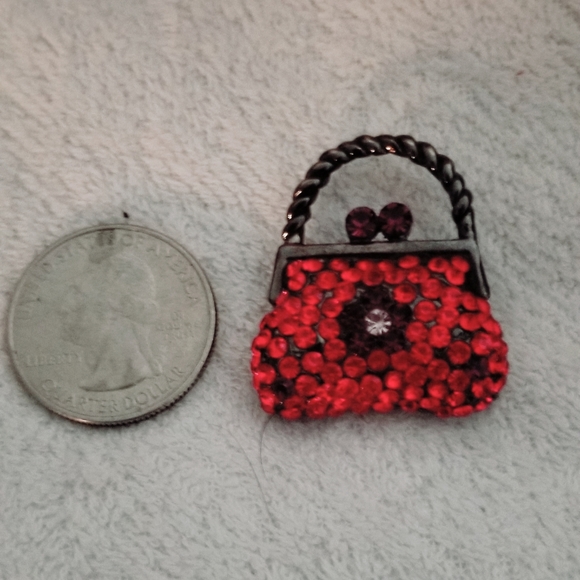 💜Rhinestone Brooch/Pin - Picture 3 of 3